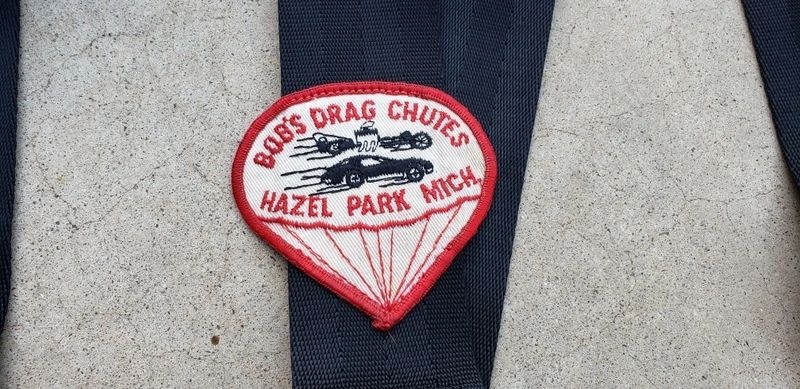 Embroidered patch for Bob's Drag Chutes.