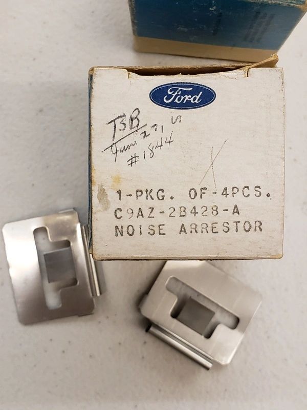Ford noise arrestor box and components.