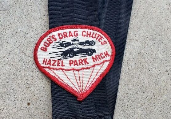 Embroidered patch for Bob's Drag Chutes.